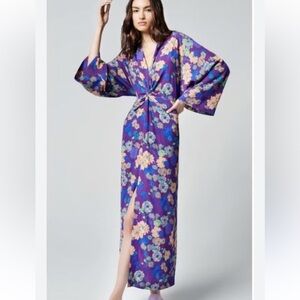 Smythe Women’s Twist Dress Purple Violet